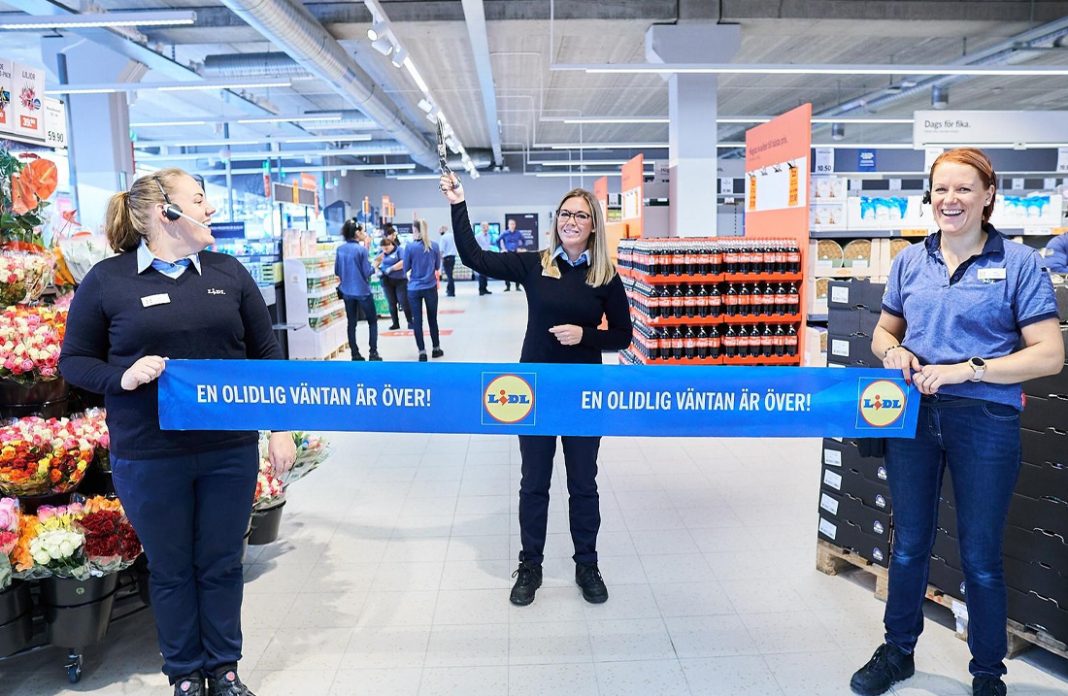 Lidl nyöppning Frölunda