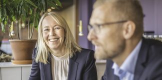 Kathrine Löfberg och Lars Appelqvist, Löfbergs FOTO Sofie Sköld