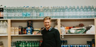 Samuel Haugstvedt, projektledare på Räddningsmissionen i Göteborg.