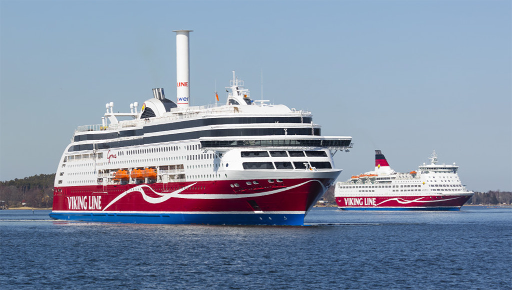 Viking Line donerar 50 000 euro till Östersjön och övergår t