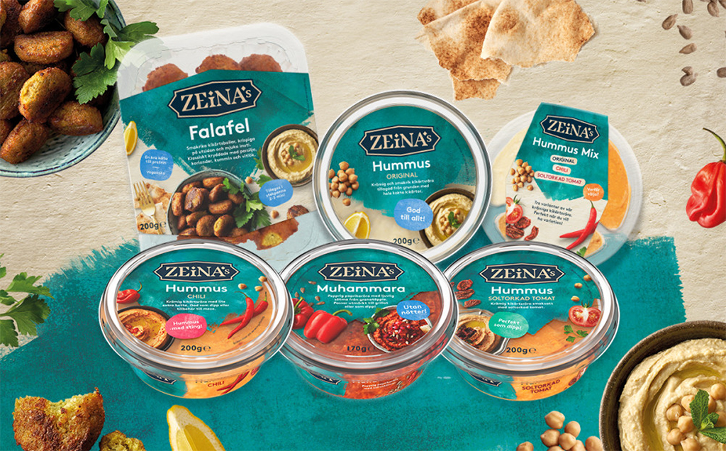 Zeinas lanserar egna produkter med spännande smaker från Mella