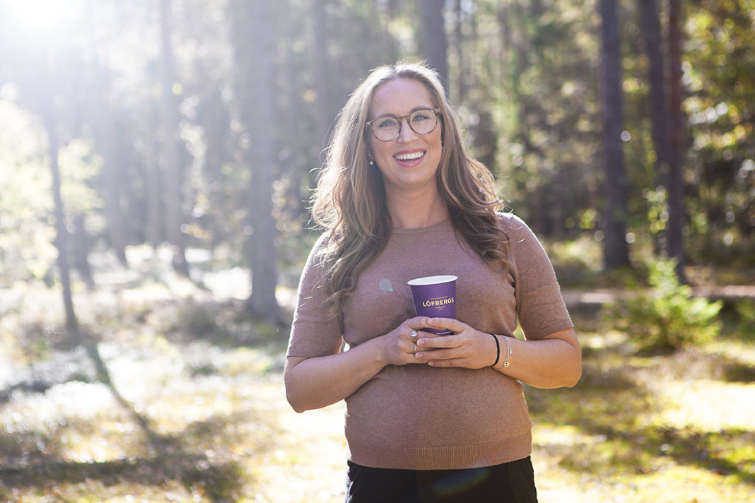 Josefine Nilsson, projektansvarig på Löfbergs