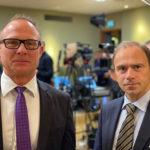 Björn Hellman, vd och Henrik van Rijswijk, förhandlingschef på Livsmedelsföretagen. Källa Livsmedelsföretagen