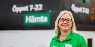 Helena Nilsson är butikschef på Coop Extra i Nacksta Sundsvall