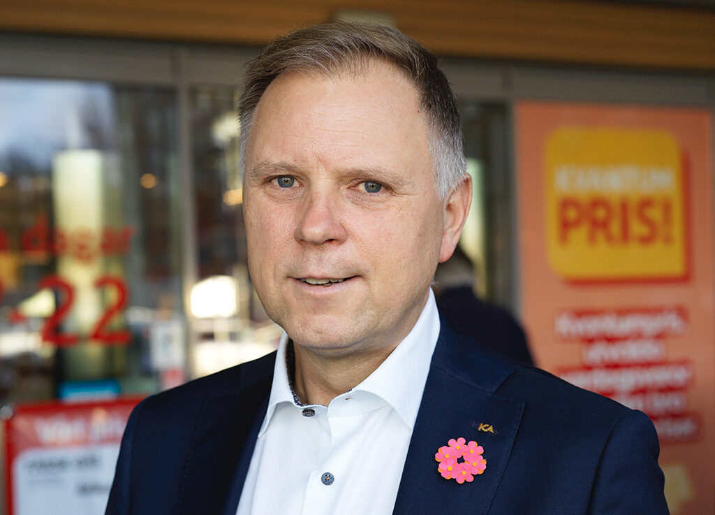 Magnus Moberg, ordförande i ICA-handlarnas Förbund