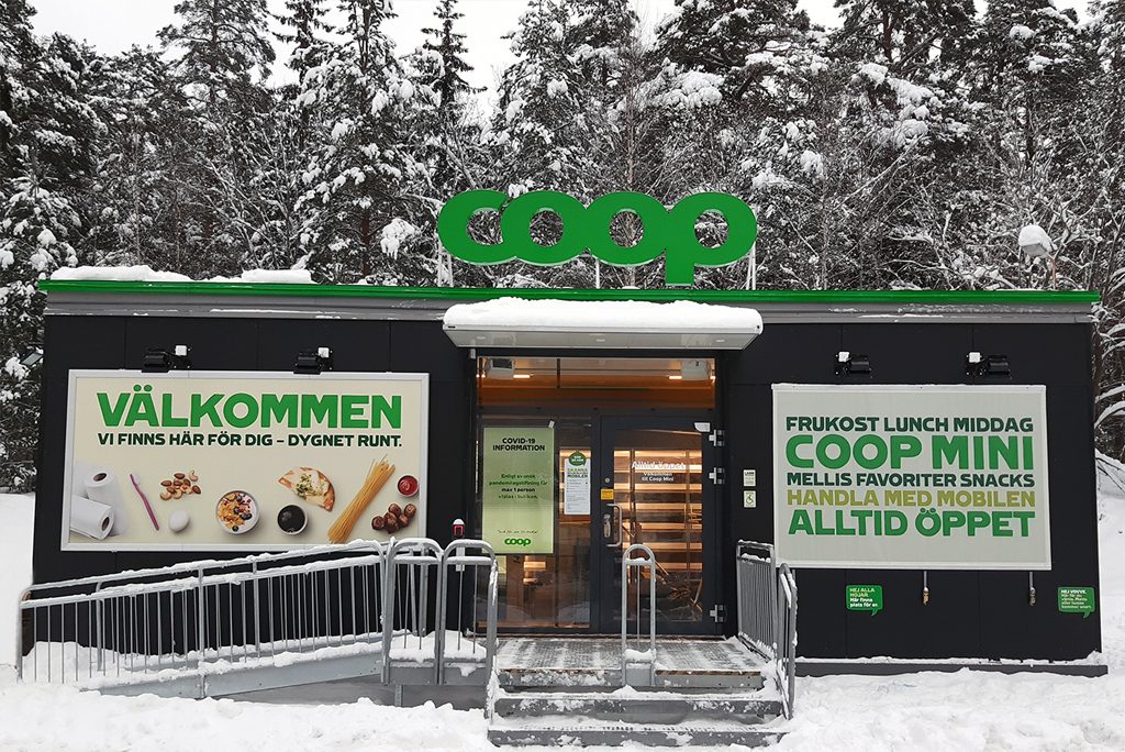 Coop obemannad butik 2021