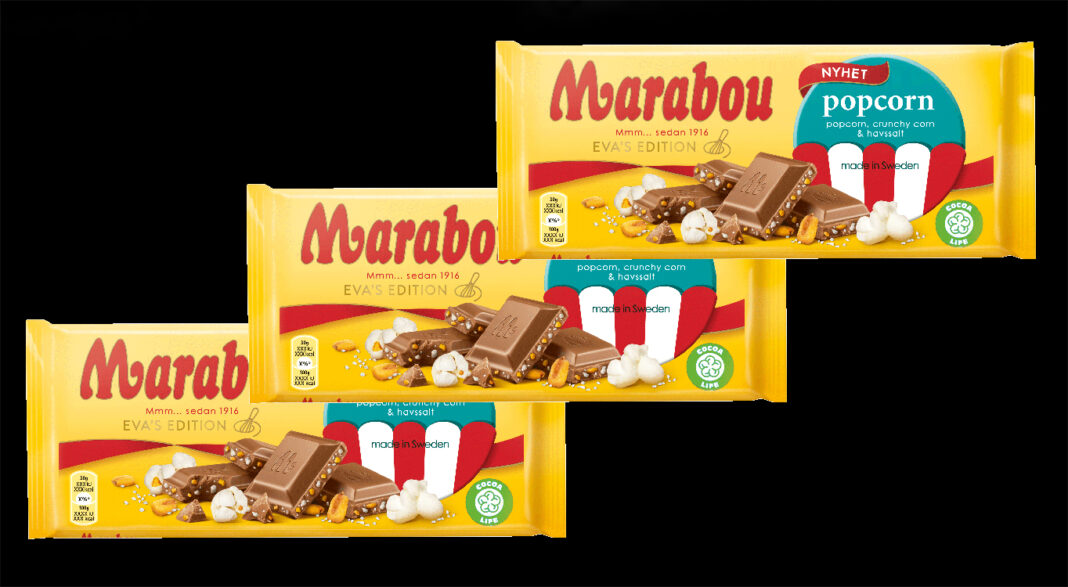 Marabou ny smak med popcorn