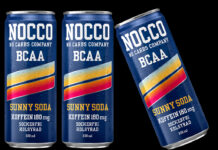 NOCCO ny produkt och smak Sunny Soda