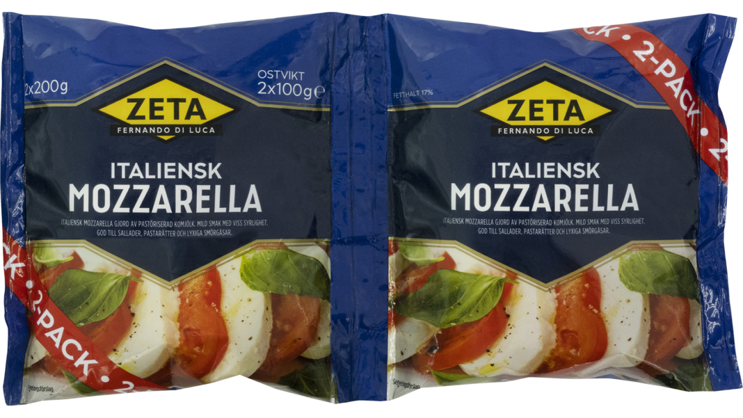 Mozzarella 100g 2-pack