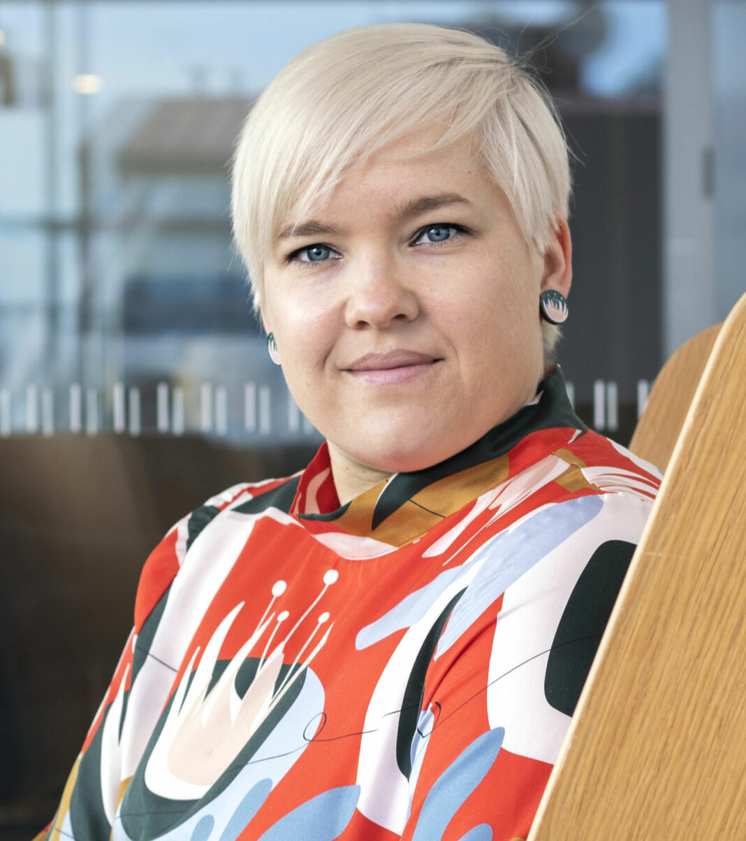 Sarita Runeberg, business director på teknik- och designföretaget Reaktor
