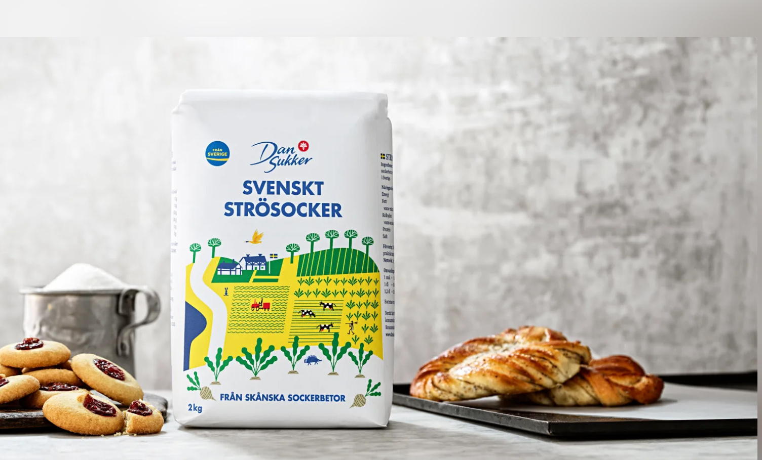 TVstation Susteen vinde Dansukker lanserar ny design på det svenska strösockret - Dagligvaruhandeln  Senaste Nyheterna