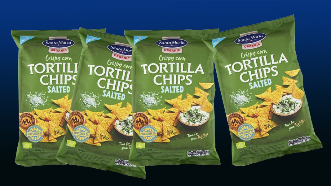 Tortillachips Paulig återkallas