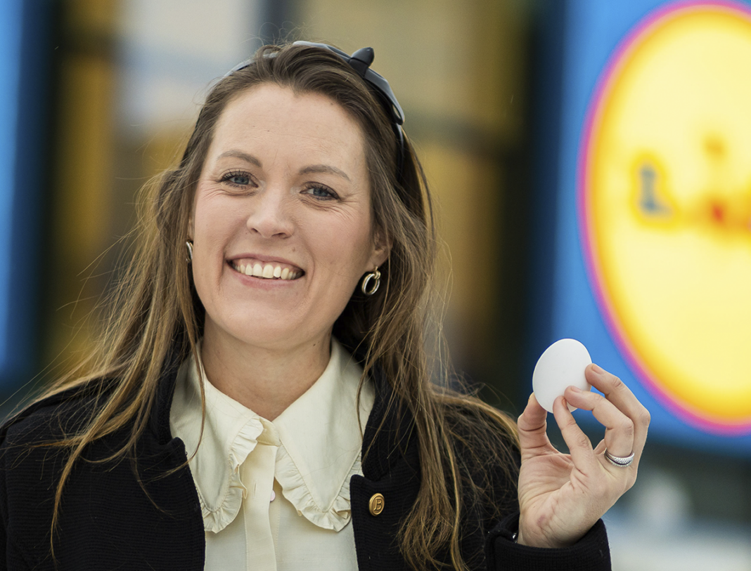 Äggregel LIDL Caroline Kjerstadius, hållbarhetschef på Lidl Sverige