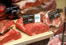 Kravmärkt kött Dagligvaruhandeln