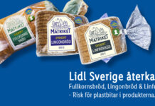 Lidl återkallar Lingonbröd