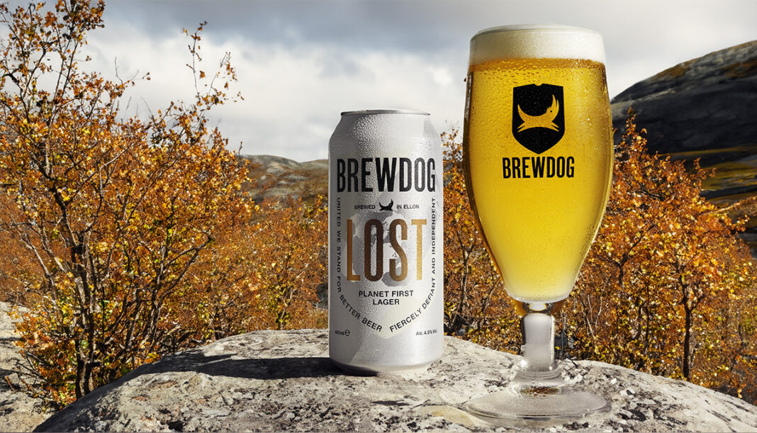 Lost Lager, Potography_Poured, montage-Butiksnytt BREWDOG