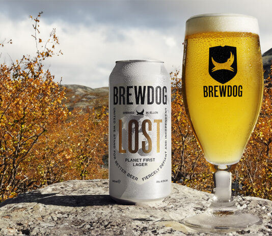 Lost Lager, Potography_Poured, montage-Butiksnytt BREWDOG