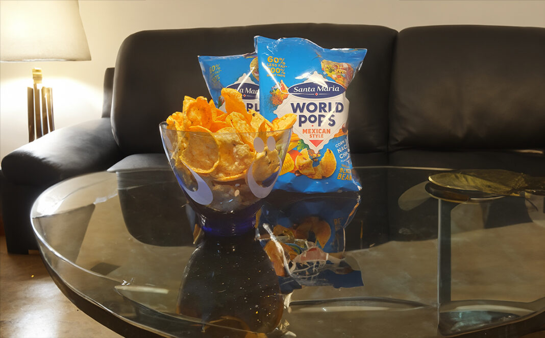 World Pops chips från Santa Maria