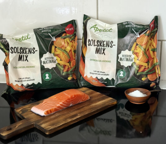 Krämig fiskpanna med Solskensmix